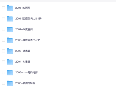 周杰伦所有专辑和单曲合集，花了很大力气才收集来的